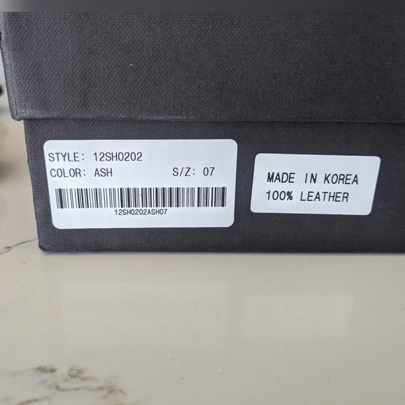 THOMAS WYLDE EUC ash skull moto boots - Picture 12 of 12